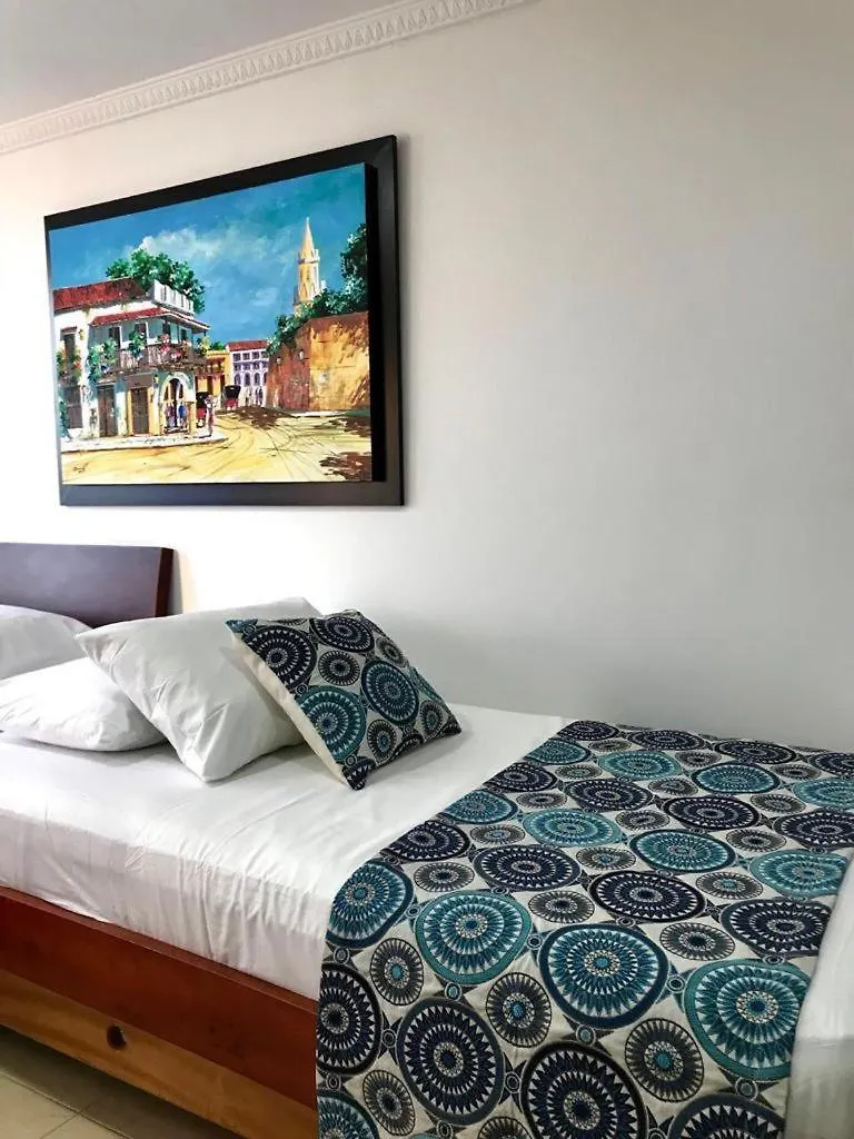 Comodo Apartaestudio, En Cartagena Sector El Laguito 아파트